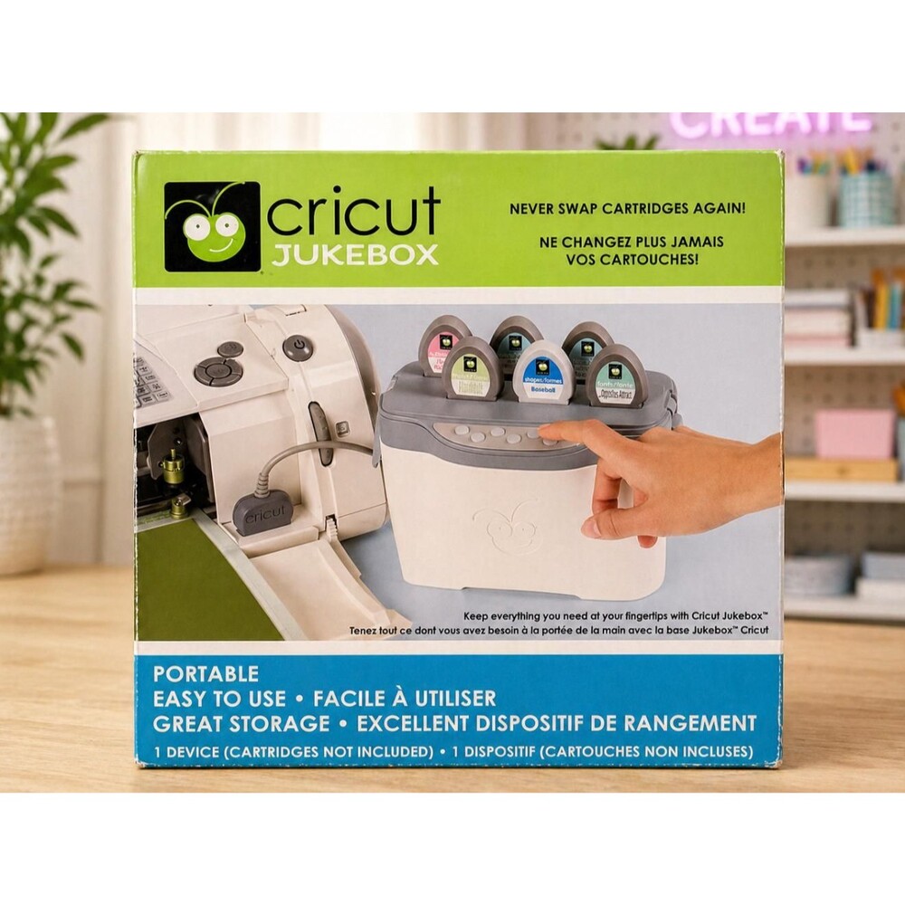 Cricut Jukebox Cartridge Organizer. Cricut Storage System Multiple Cartridges